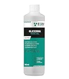 EQM - ECO-904 - Glicerina Vegetal Líquida - 500ML - Pureza 99,5% | Hidratante & Humectante - Para Piel, Cabello, Jabones, Champús & Cremas