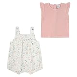 Yatsi 24111273 - Conjunto Peto y Camiseta bebé bebé-niños Color: Crudo Talla: 6 Meses