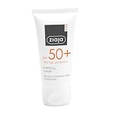 SPF 50+ Crema facial protectora matificante de Ziaja Med