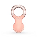 SUAVINEX Mordedor de Bebé Refrigerante, a partir de 4 Meses. Anillo de Dentición Refrigerante, con Relieves, Rosa