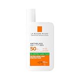 La Roche-Posay, Anthelios UVMune 400 Oil Control Fluid SPF50+, 50 ml | Máxima protección contra rayos UVA ultralargos con efecto matificante y textura ligera invisible.