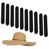 Yulokdwi Inserto Reductor de Sombrero, Bandas de Ajuste de Sombrero | Cintas Adhesivas de 10 Piezas para Ajustar el tamaño del | Cintas Reductoras de tamaño de Sombreros para Sombreros de