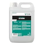 EQM - ECO-904 - Glicerina Vegetal Líquida - 5L - Pureza 99,5% Glicerol 100% Natural - Hidratante Natural de Cabello y Piel - Ideal para Jabones, Champús, Cremas, etc.