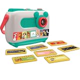 Clementoni - Proyector Cuenta Cuentos Plus Disney - Juguete Infantil Interactivo Musical, Incluye 7 Historias Proyectadas, Melodías para Dormir y Asa de Transporte - 55668