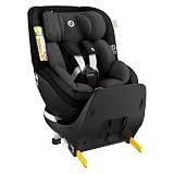 Maxi-Cosi Mica Pro Eco i-Size, Silla 0-4 años, Authentic Black | De 0 a 4 años a contramarcha, i-Size, G-CELL 2.0, giro 360° con una mano, ISOFIX, ClimaFlow, tejidos 100 % reciclados