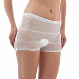 Jané 5 Culottes Lavables, Calzoncillos de Corte Alto, Talla Única, Tejido Elástico, Adecuado Postparto, Hipoalergénicos, Blanco