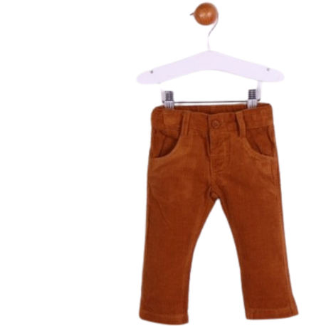Pantalón básico para bebé, color marrón" – Babyzone