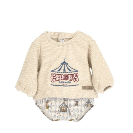 Conjunto pololo Mistral bebé niño, divertido y cómodo