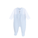 Pelele Largo Niza Bebé Niño, cómodo y elegante para las primeras horas del día.