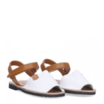 Menorquinas unisex piel con cierre velcro Bubble Kids, cómodas y de fácil ajuste