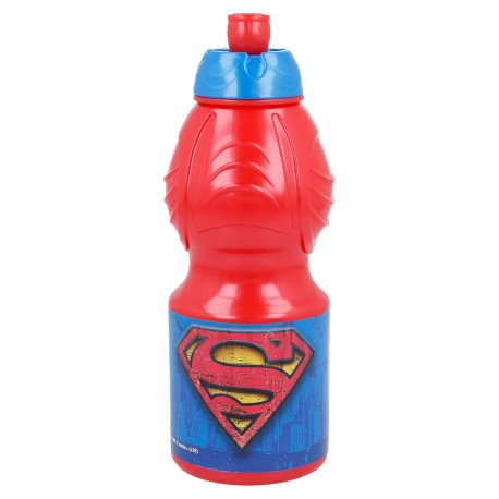 Botella Sport 400 ml Superman Symbol para niños, diseño de Superman.