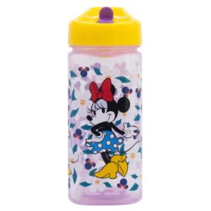 Botella Minnie Mouse 510 ml, resistente y práctica para niños
