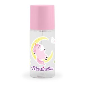 Bruma corporal infantil Martinelia color rosa formato 85 ml