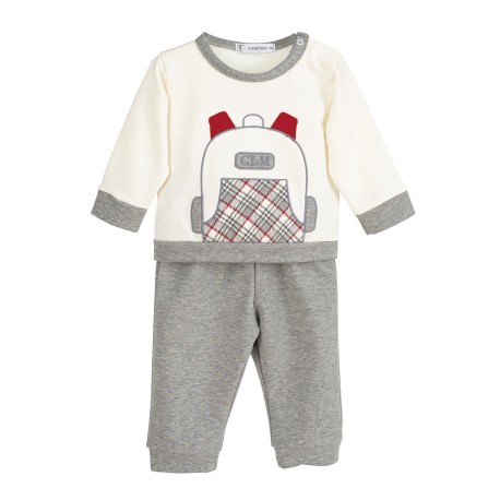 Chándal bebé mochila