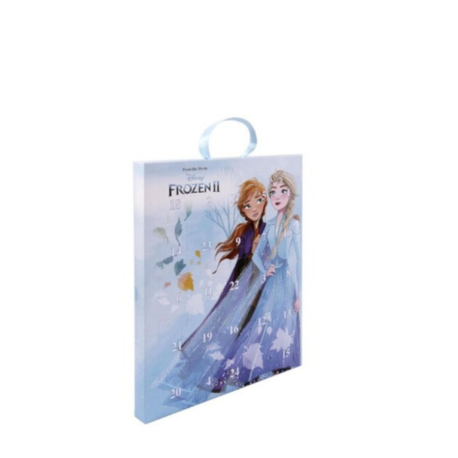 Calendario Adviento Infantil Frozen Disney Baby, calendario con personajes de Elsa y Anna de Frozen II, ideal para la cuenta regresiva de Navidad.