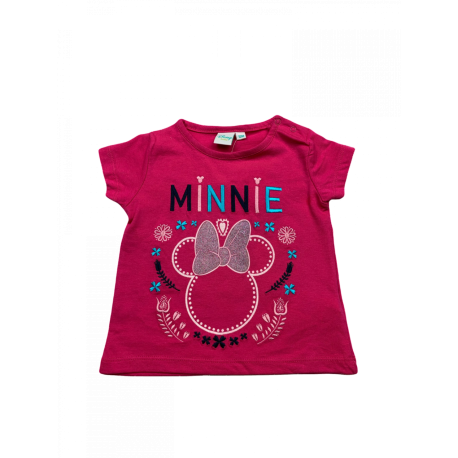 Pijama tipo pelele algodón Minnie Disney color rojo