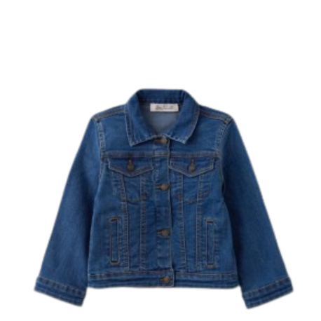 Chaqueta tejana para niña de Street Monkey, diseño clásico y versátil, ideal para looks casuales y combinaciones con diferentes prendas.