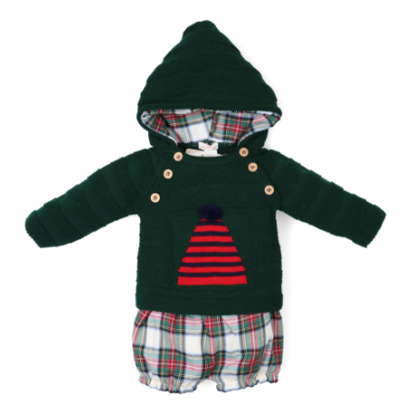 Conjunto para bebé de 2 piezas: sudadera con capucha y pantalón corto, cómodo y práctico