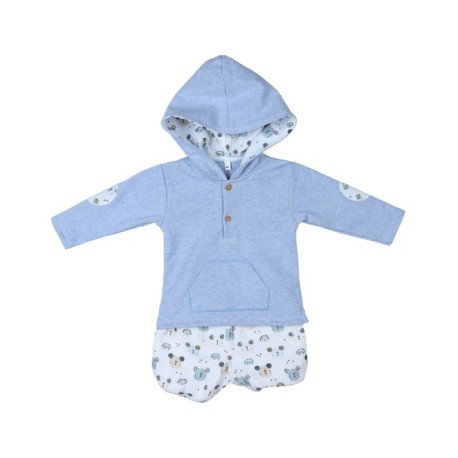 Conjunto 2 piezas pantalón corto bebé Dogs-Tony Bambino