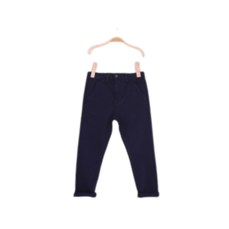 Pantalón largo para niño de Street Monkey, diseño básico y cómodo en color oscuro, ideal para el uso diario.