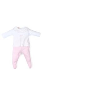 Conjunto dos piezas bebé cuello volante Babyzone
