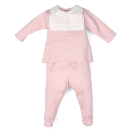 Conjunto largo algodón bebé de 2 piezas Babyzone