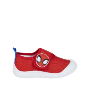 Deportiva Niño Spidey Disney Baby, zapatilla deportiva roja con logo de Spiderman en velcro, ideal para los fans de Spider-Man.