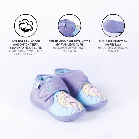 Zapatillas de casa media bota Frozen II para bebé con diseño de Elsa, de Disney Baby.