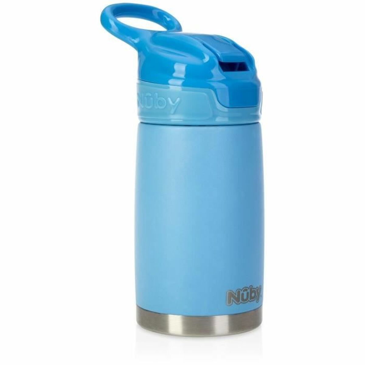 Vaso de Aprendizaje Nuby Azul con sistema antigoteo