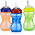 Vaso de Aprendizaje Nuby Multicolor 300 ml 3 Piezas