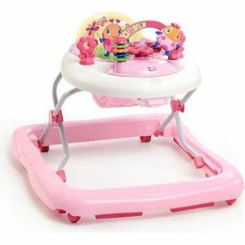 Andador con ruedas Infantil Rosa Bright Starts en Babyzone