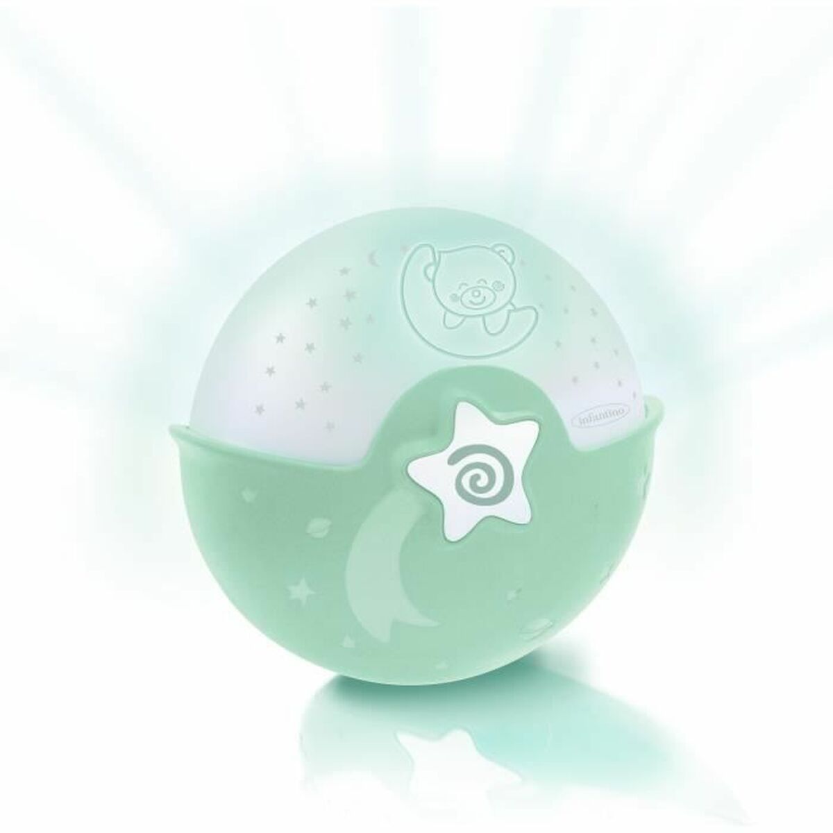 Luz quitamiedos Infantino con iluminación suave para dormitorio infantil