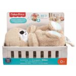 Peluche Nutria Calmante Fisher Price para bebés, interactivo y relajante