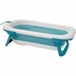 Bañera ThermoBaby Azul compacta y ergonómica