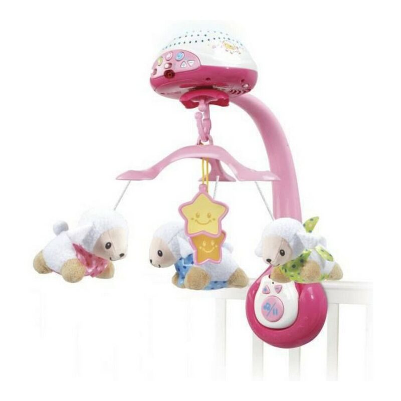 Juguete de Bebé Baby Sheep Count Rosa VTech para cuna