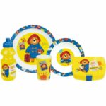 Set de Vajilla Fun House Paddington multicolor infantil 5 piezas
