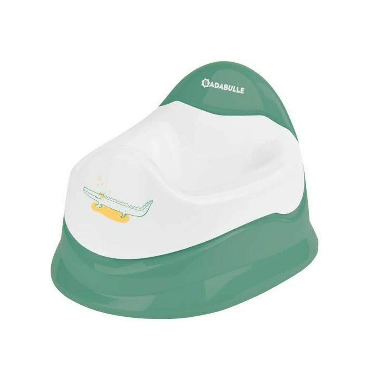 Orinal Badabulle Verde para bebés, ideal para entrenamiento para el baño.