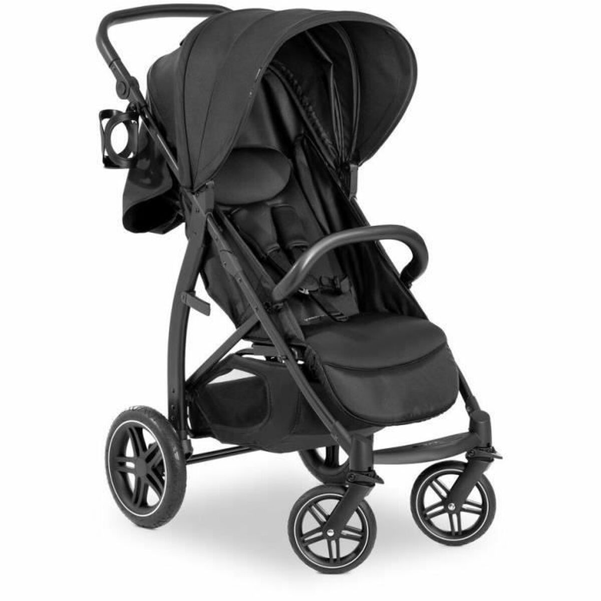Carro de Paseo para Bebé Hauck Negro, sillita de paseo plegable y ajustable