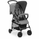 Carro de Paseo para Bebé Hauck Gris, carrito plegable con respaldo ajustable
