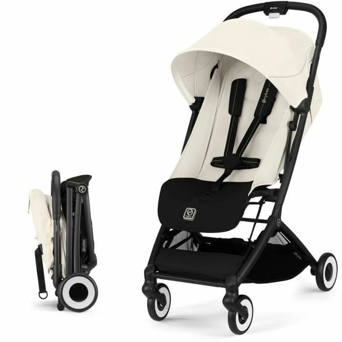 Carro de Paseo para Bebé Cybex Blanco, carrito plegable para bebés