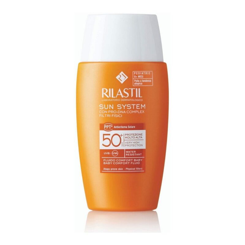 Protector Solar para Niños Sun System Baby Spf 50+ 50 ml Bebé Rilastil en Babyzone