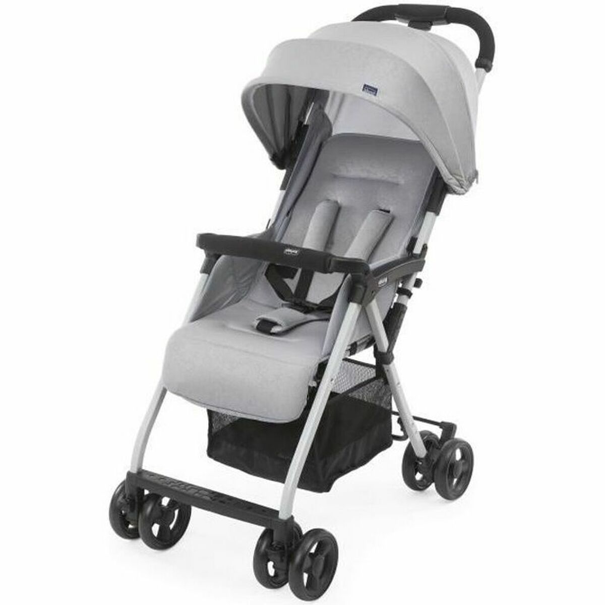 Carro de Paseo para Bebé Chicco Stroller Ohlala 3 Gris, plegable y con respaldo ajustable.