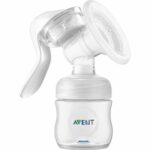 Sacaleches Philips Avent Manual, portátil y ergonómico, ideal para madres que buscan una extracción eficiente.