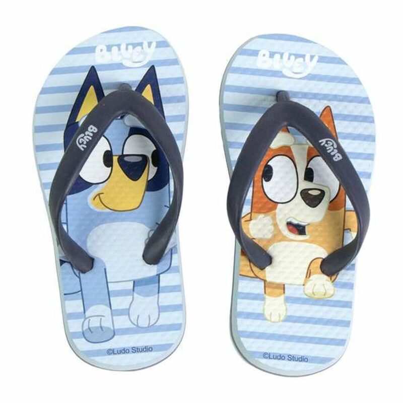 Chanclas para Niños Bluey Azul claro infantiles ligeras cómodas verano playa