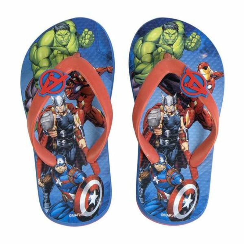 Chanclas para Niños The Avengers Azul oscuro infantiles ligeras cómodas resistentes