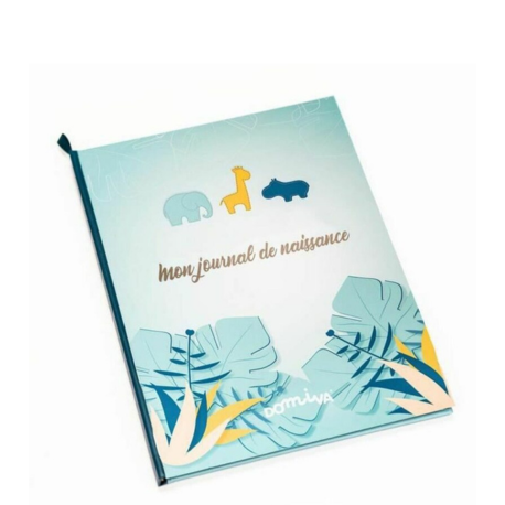 Álbum Domiva para bebé, diseño tierno y colorido.