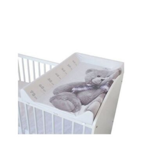 Cambiador Domiva de MDF con superficie de poliuretano y diseño con osito.