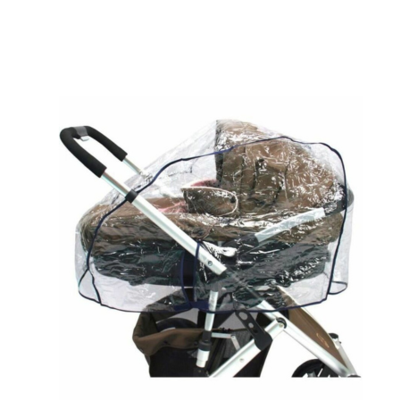 Burbuja de lluvia Bambisol transparente, protector impermeable para carrito de bebé.