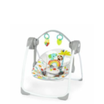 Hamaca Bright Starts con diseño colorido y segura para bebé.