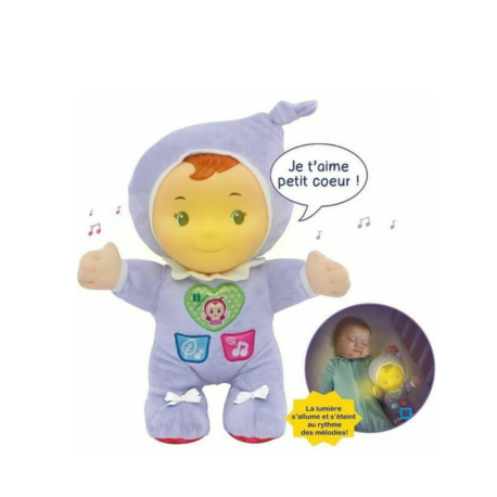 Luz quitamiedos Louison, mon lumi poupon de Vtech Baby para bebé